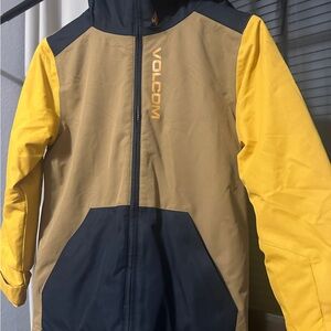 RARE Volcom Stone Holbeck Kids Size 8 Waterproof Snow Jacket Warm TRUE TO THIS